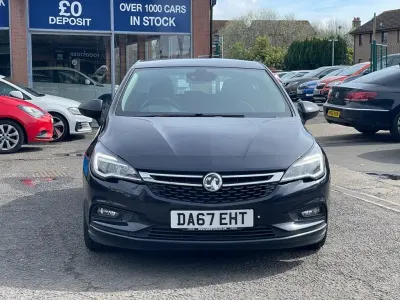 Used Vauxhall Astra SRi 150 HP (110 kW) 2017 Blue Hatchback