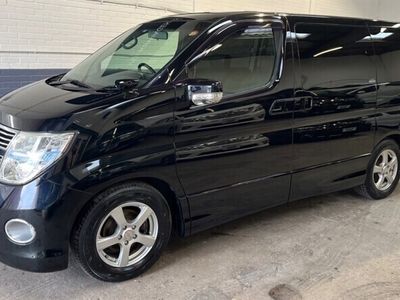 used Nissan Elgrand 2.5 Highway Star - Black Leather - Twin Power Doors - High Grade - On Route