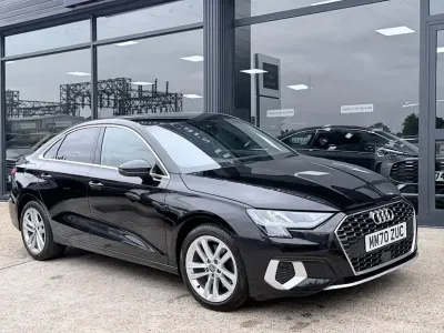 Used Audi A3 Sport 110 HP (80 kW) 2021 Black Sedan