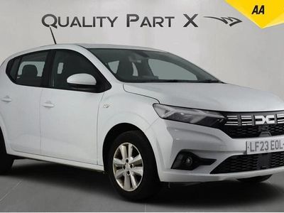 White Used 2023 Dacia Sandero Expression Hatchback | £9,390 (Good price)