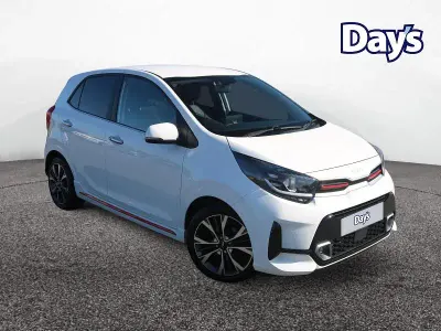 Used Kia Picanto GT-Line S 99 HP (72 kW) 2022 White Hatchback