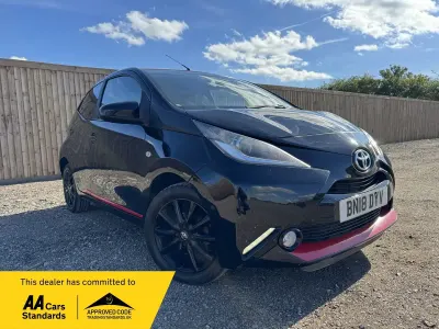 Used Toyota Aygo x-press 2018 Black Hatchback