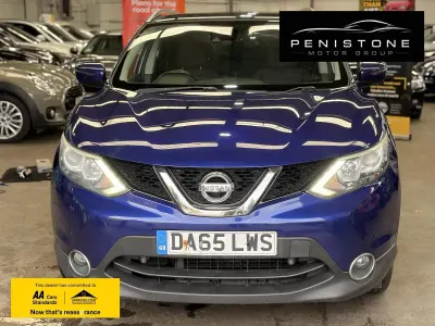 Used Nissan Qashqai N-TEC 110 HP (80 kW) 2015 Blue SUV