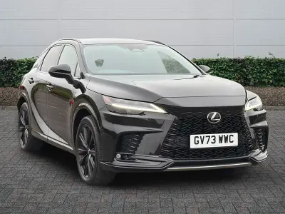 Usado Lexus RX500h Sport Line 366 CV (269 kW) 2023 Negro SUV