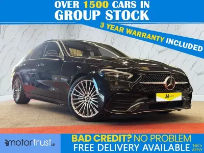 Used Mercedes C220 AMG Line Premium 2022 Black Sedan