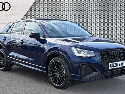Used Audi Q2 Black Edition 150 HP (110 kW) 2026 Blue SUV