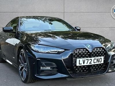Black Used 2022 BMW 420 M Sport Coupe | £26,716 (Fair price)