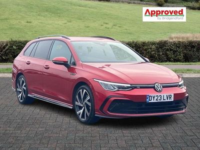 Used VW Golf VIII R-line 150 HP (110 kW) 2023 Red Estate