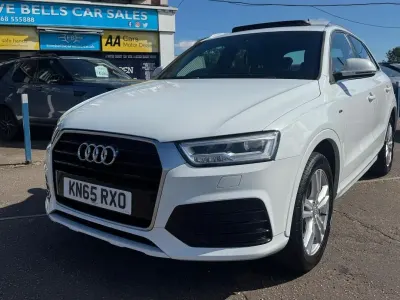 Used Audi Q3 S-Line 150 HP (110 kW) 2015 White SUV