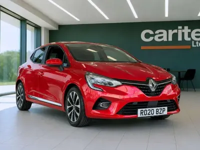 Used Renault Clio Iconic 100 HP (73 kW) 2020 Red Hatchback