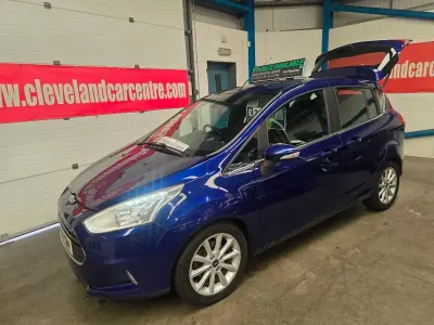 Used Ford B-MAX Titanium 105 HP (77 kW) 2014 Blue MPV