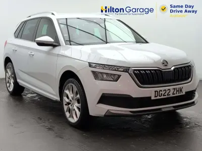 Used Skoda Kamiq SE L 150 HP (110 kW) 2022 White SUV
