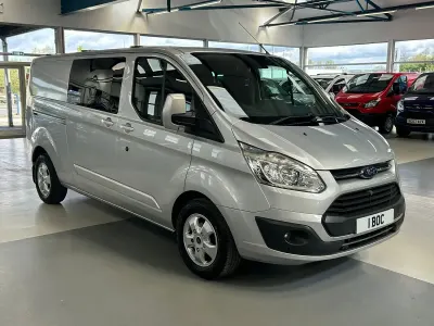 Used Ford Transit Custom Limited 130 HP (95 kW) 2017 Silver Van