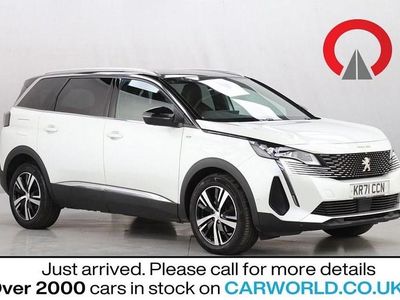 White Used 2022 Peugeot 5008 GT SUV | £16,990 (Good price)