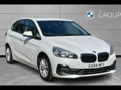 Used BMW 220 Active Tourer Performance 189 HP (139 kW) 2018 White MPV