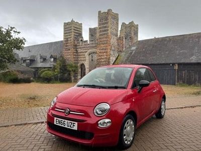 Red Used 2017 Fiat 500 Pop Hatchback | £4,895 (Fair price)