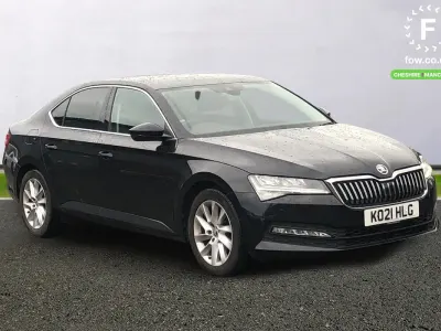 Used Skoda Superb SE Technology 2021 Black Hatchback