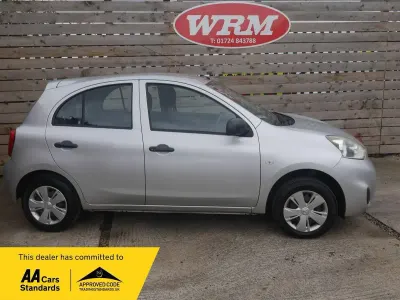 Used Nissan Micra Visia 80 HP (58 kW) 2015 Silver Hatchback