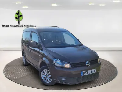 Used VW Caddy Life 102 HP (75 kW) 2014 Brown MPV