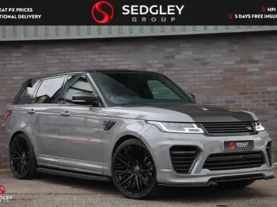 Used Land Rover Range Rover Sport SVR 575 HP (422 kW) 2019 Black SUV