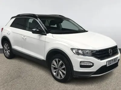 Begagnad VW T-Roc Design 150 HK (110 kW) 2021 Vit SUV