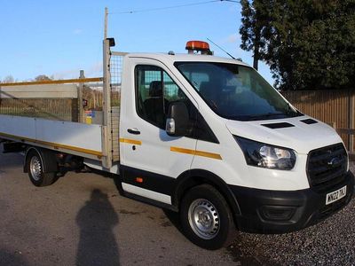 Used Ford Transit S 130 HP (95 kW) 2022 White Cabriolet