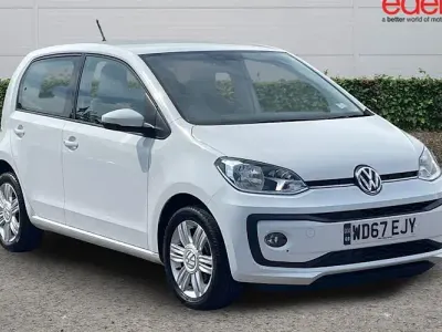 Used VW up! Highline 75 HP (55 kW) 2018 White Hatchback