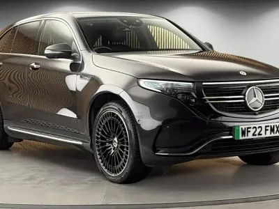 Used Mercedes EQC400 AMG line 300 kW (408 HP) 2021 Graphite grey SUV