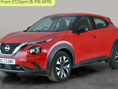 Used Nissan Juke Acenta 117 HP (86 kW) 2023 Red SUV