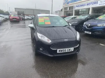 Used Ford Fiesta Zetec 2016 Black Hatchback