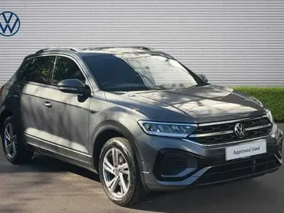 Used VW T-Roc R-line 190 HP (139 kW) 2023 Indium grey metallic SUV