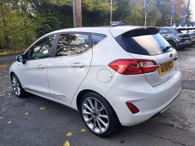 Used Ford Fiesta Vignale 100 HP (73 kW) 2019 Metropolis white Hatchback