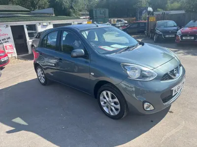 Used Nissan Micra Acenta 80 HP (58 kW) 2014 Grey Hatchback