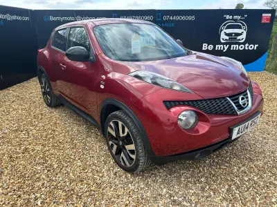 Usado Nissan Juke N-TEC 117 HP (86 kW) 2014 Vermelho SUV