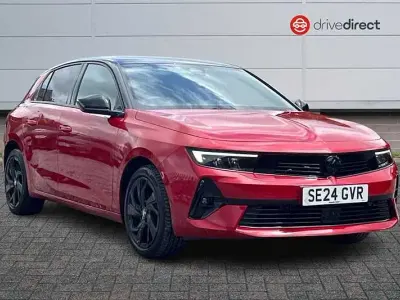 Used Vauxhall Astra S 130 HP (95 kW) 2024 Red Hatchback
