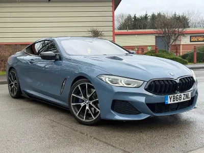 Used BMW 840 Coupé 2018 Blue Coupe