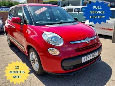 Used Fiat 500L Pop Star 95 HP (69 kW) 2015 Red MPV