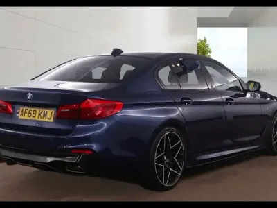 Used BMW 520 M Sport 2019 Blue Sedan