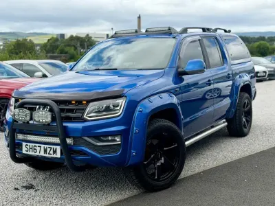Used VW Amarok Highline 224 HP (164 kW) 2017 Blue Pickup
