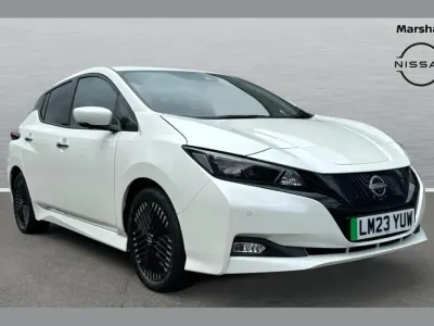 Used Nissan Leaf Tekna 108 kW (147 HP) 2023 White Hatchback