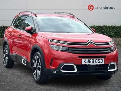 Usado Citroën C5 Aircross Flair 180 CV (132 kW) 2019 Rojo SUV