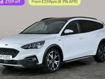 Used Ford Focus Active X 120 HP (88 kW) 2021 White Estate