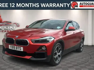 Used BMW X2 Sport Line 192 HP (141 kW) 2019 Orange SUV