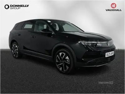 Used Vauxhall Grandland X GSe 143 HP (105 kW) 2025 Black SUV