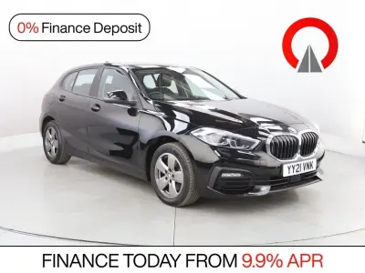 Used BMW 118 Comfort Edition 136 HP (100 kW) 2021 Black Hatchback
