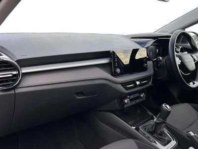 Used Skoda Fabia Design Edition 113 HP (83 kW) 2025 Moon white metallic black magic pearl effect Hatchback