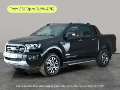 Używany Ford Ranger Wildtrack 2022 Czarny Pickup