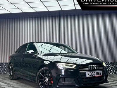 Used Audi A3 Black Edition 184 HP (135 kW) 2018 Black Sedan