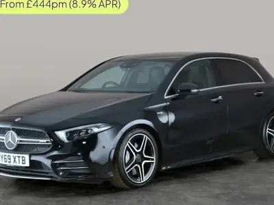 Begagnad Mercedes A35 AMG Premium Plus 306 HK (225 kW) 2022 Halvkombi
