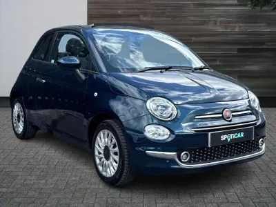 Used Fiat 500 68 HP (50 kW) 2025 Blue Cabriolet